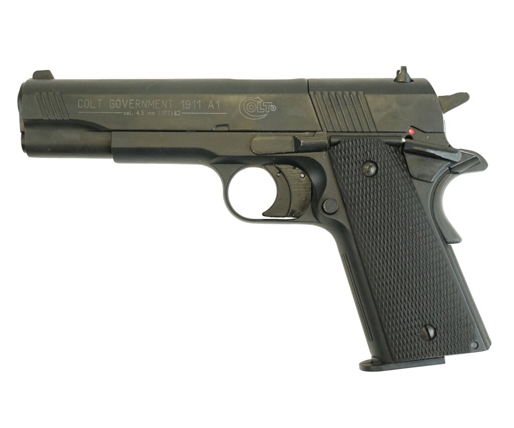 |Б/у| Пневматический пистолет Umarex Colt Government 1911 A1 (№ 197ком) от компании Интернет-магазин Pnevmat24 - фото 1