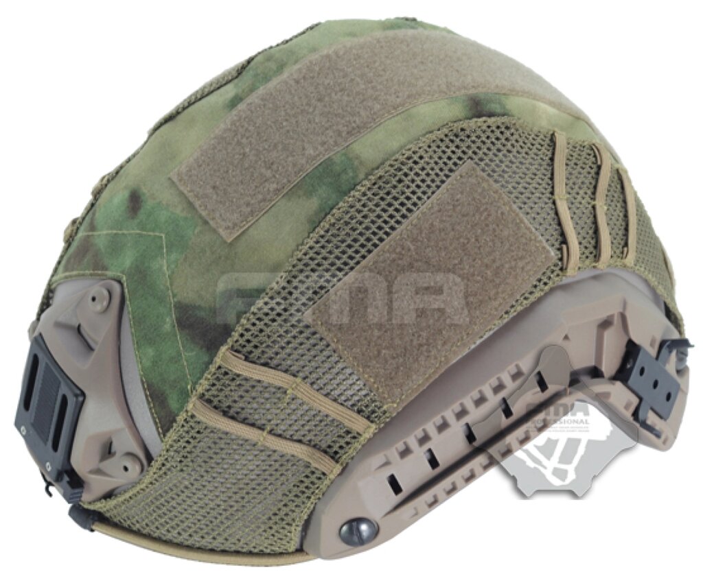 Чехол на шлем FMA Maritime Helmet Cover (Green Camo) от компании Интернет-магазин Pnevmat24 - фото 1