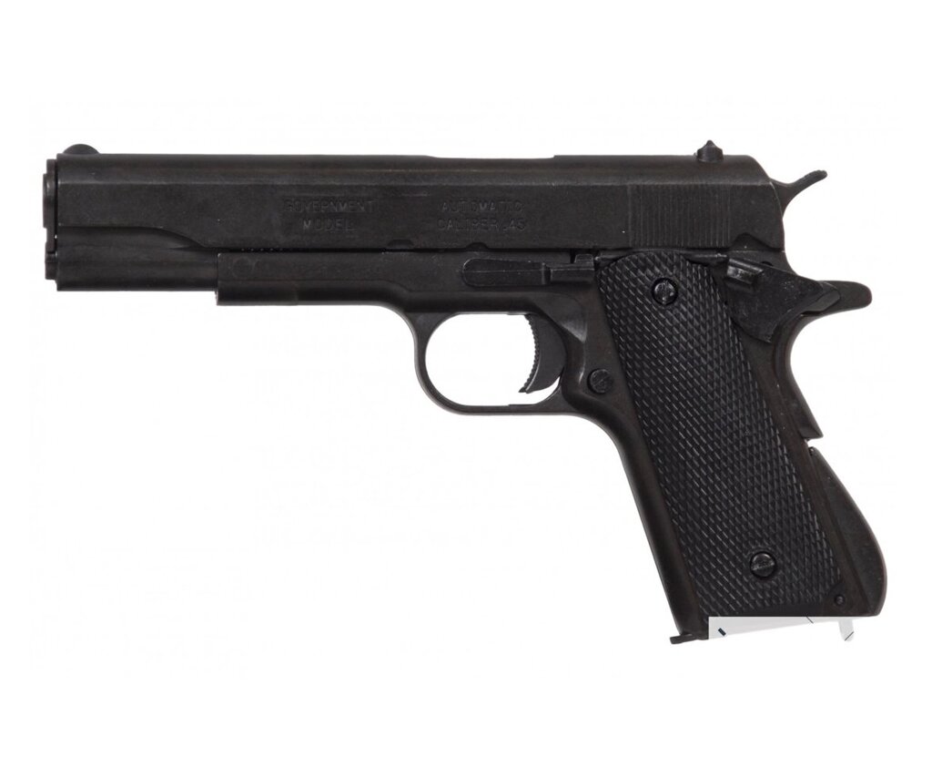 Макет пистолет Colt M1911A1 .45, пластик. рукоять (США, 1911 г.) DE-1312 от компании Интернет-магазин Pnevmat24 - фото 1