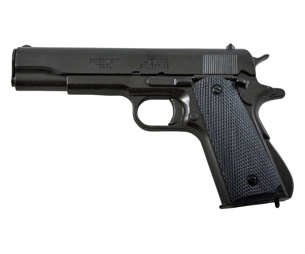 Макет пистолет Colt M1911A1 .45, пластик. рукоять (США, 1911 г.) DE-1316 от компании Интернет-магазин Pnevmat24 - фото 1