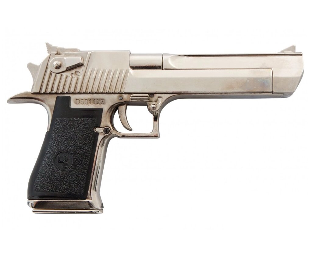 Макет пистолет Desert Eagle, никель (США-Израиль, 1982 г.) DE-1123-NQ от компании Интернет-магазин Pnevmat24 - фото 1