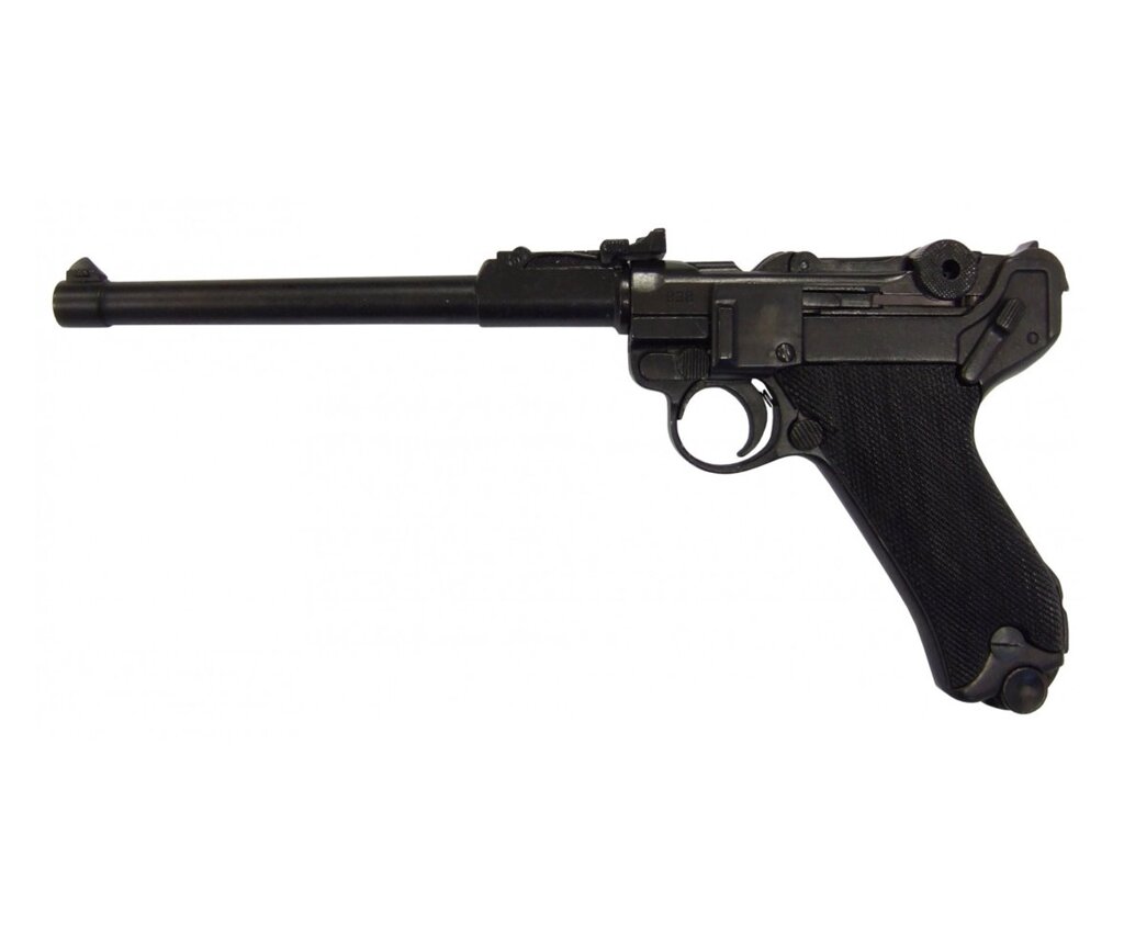 Макет пистолет Luger Parabellum P08, артиллерийский (Германия, 1917 г.) DE-1145 от компании Интернет-магазин Pnevmat24 - фото 1