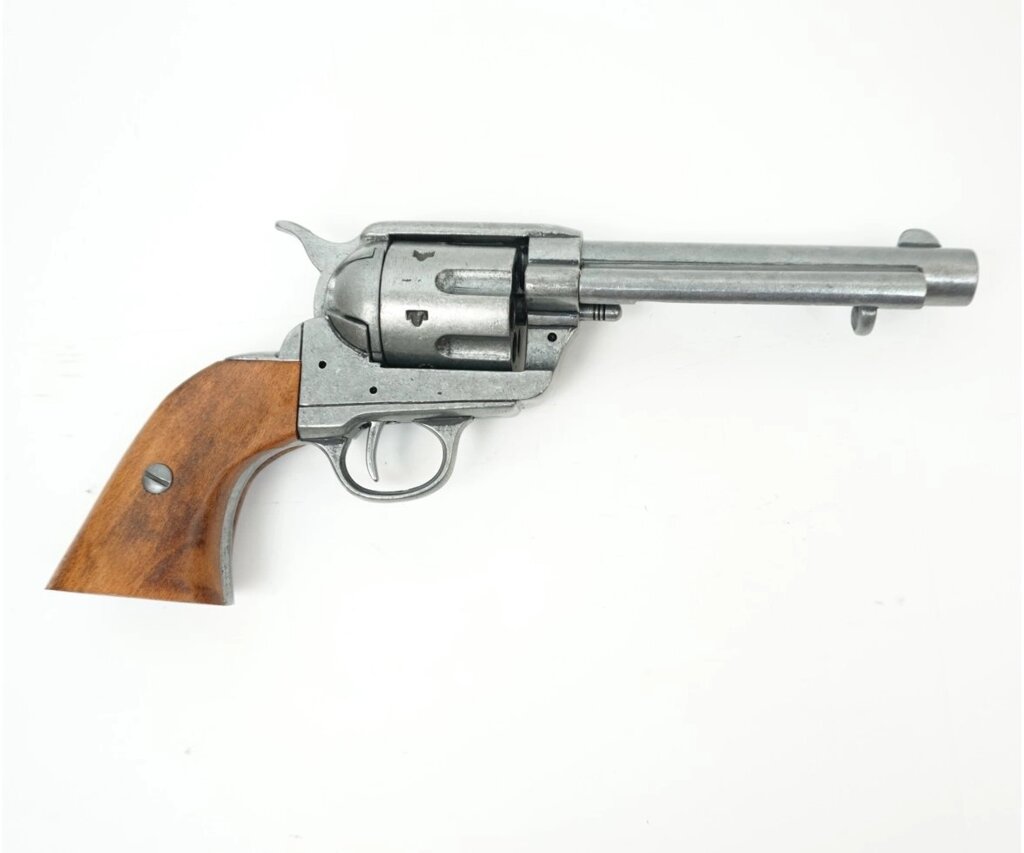 Макет револьвер Colt Peacemaker .45, 5", сталь (США, 1873 г.) DE-1106-G от компании Интернет-магазин Pnevmat24 - фото 1