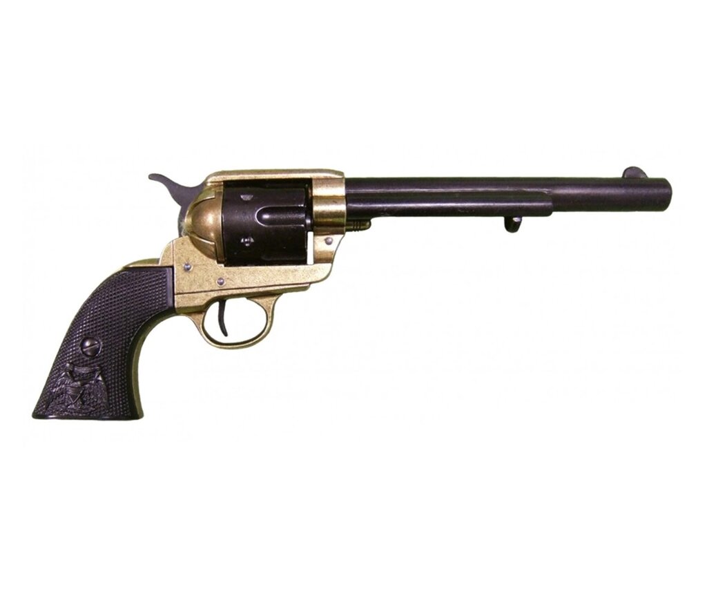 Макет револьвер Colt Peacemaker .45, 7", латунь (США, 1873 г.) DE-1109-L от компании Интернет-магазин Pnevmat24 - фото 1