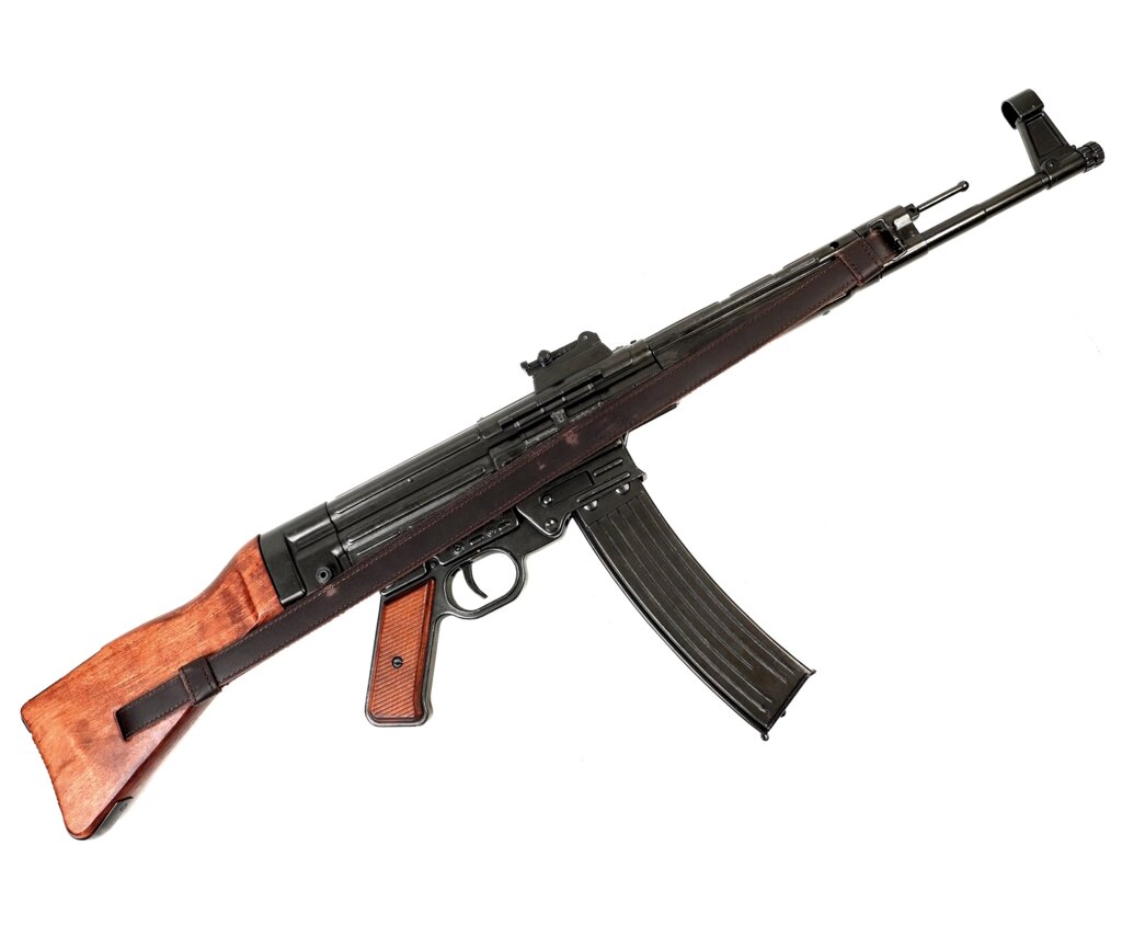 Макет штурмовая винтовка Вермахта STG-44, с ремнем (Германия, 1943 г., 2-я Мир. война) DE-1125-C от компании Интернет-магазин Pnevmat24 - фото 1