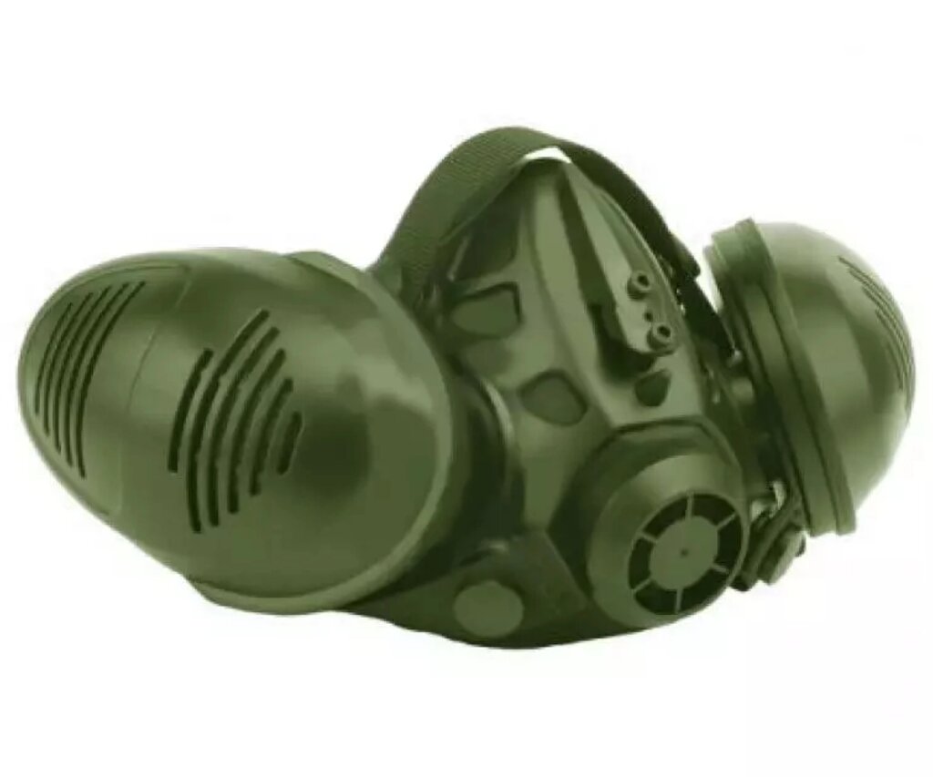 Маска защитная Tactical Respirator AS-MS0167 (зеленая) от компании Интернет-магазин Pnevmat24 - фото 1