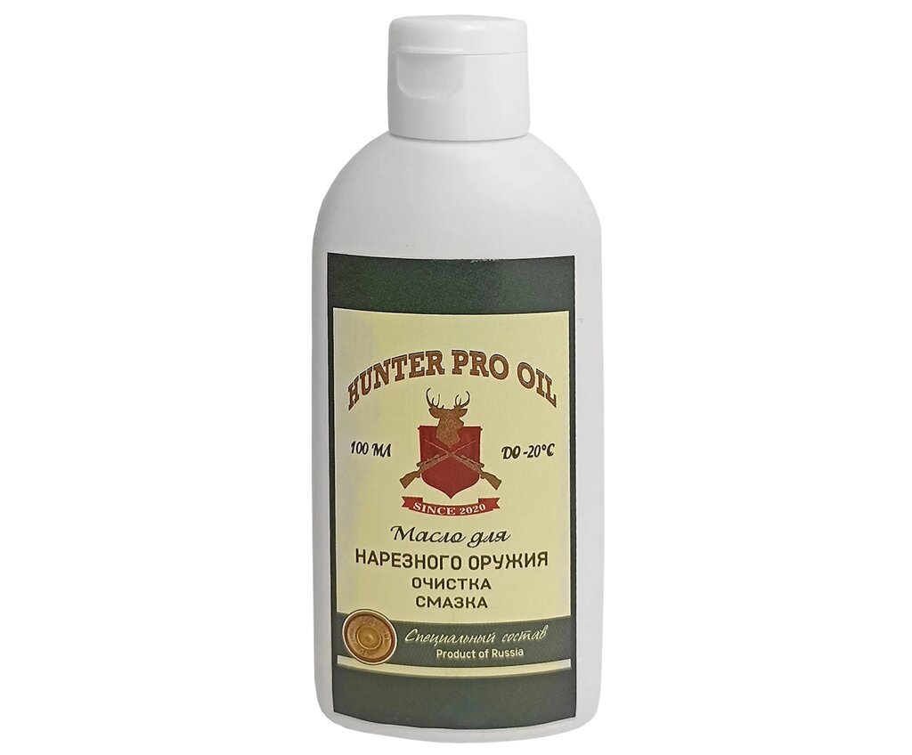 Масло оружейное Hunter Pro Oil (для нарезного оружия) 100 мл от компании Интернет-магазин Pnevmat24 - фото 1