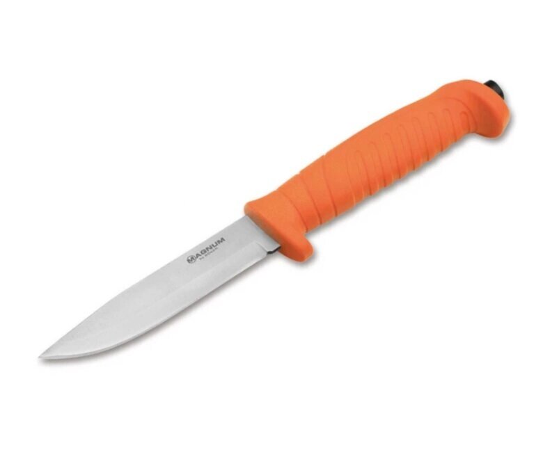 Нож Boker Magnum Knivgar SAR Orange 10,3 см, сталь 420, рукоять пластик от компании Интернет-магазин Pnevmat24 - фото 1