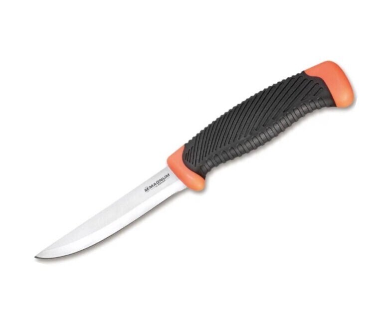 Нож рыбацкий Boker Magnum Falun 10 см, сталь 420, рукоять пластик Black/Orange от компании Интернет-магазин Pnevmat24 - фото 1