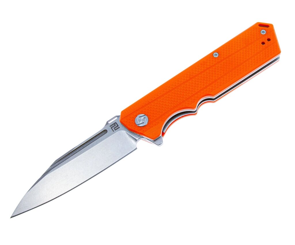 Нож складной Artisan Cutlery Littoral 9 см, сталь D2, рукоять G10 Orange от компании Интернет-магазин Pnevmat24 - фото 1