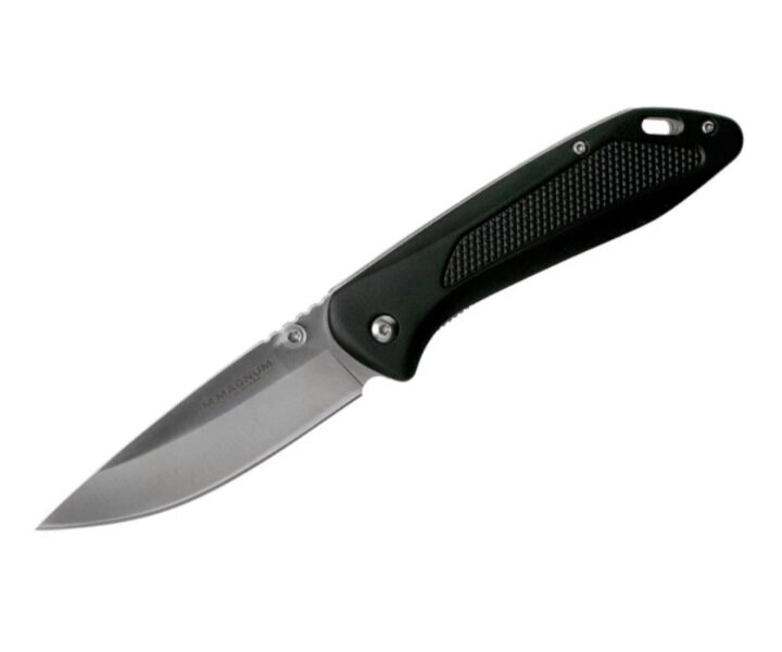 Нож складной Boker Magnum Advance Black, 9 см, сталь 440C, рукоять Al от компании Интернет-магазин Pnevmat24 - фото 1