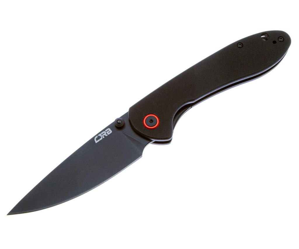 Нож складной CJRB Cutlery Feldspar 9 см, сталь AR-RPM9, рукоять G10 Black от компании Интернет-магазин Pnevmat24 - фото 1