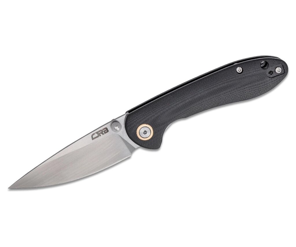 Нож складной CJRB Cutlery Feldspar Small 7,6 см, сталь D2, рукоять G10 Black от компании Интернет-магазин Pnevmat24 - фото 1