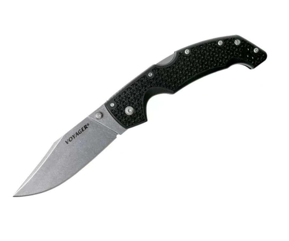 Нож складной Cold Steel Voyager 10,2 см, сталь Aus-10, рукоять Grivory Black от компании Интернет-магазин Pnevmat24 - фото 1