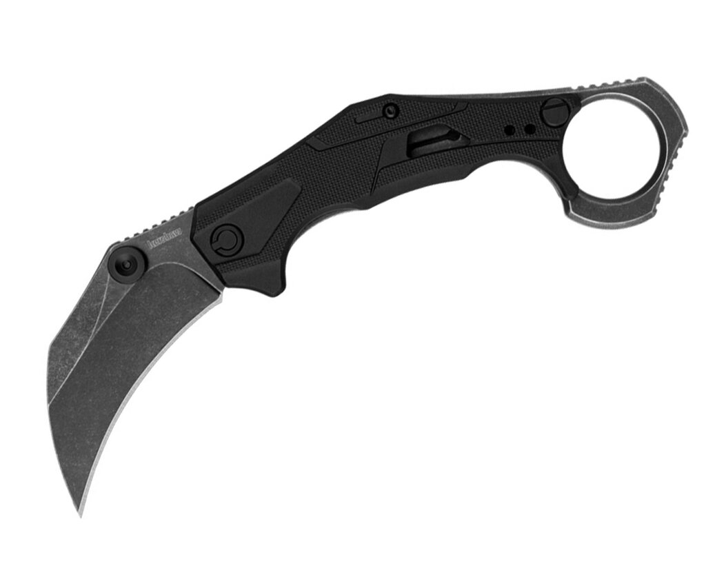 Нож складной Kershaw Outlier 6,6 см, сталь 8Cr13MoV, рукоять GRN Black от компании Интернет-магазин Pnevmat24 - фото 1