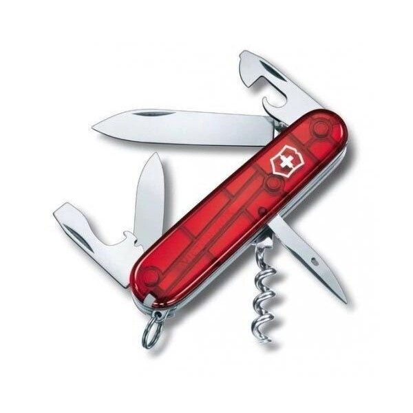 Нож складной Victorinox Spartan 1.3603. T (91 мм, полупрозрачный красный) от компании Интернет-магазин Pnevmat24 - фото 1