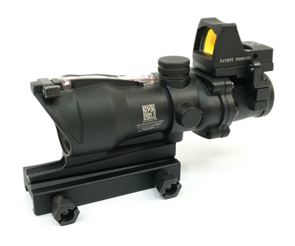 Оптический комплекс Trijicon ACOG 4x32, крест, подсветка, коллиматор, на Weaver от компании Интернет-магазин Pnevmat24 - фото 1