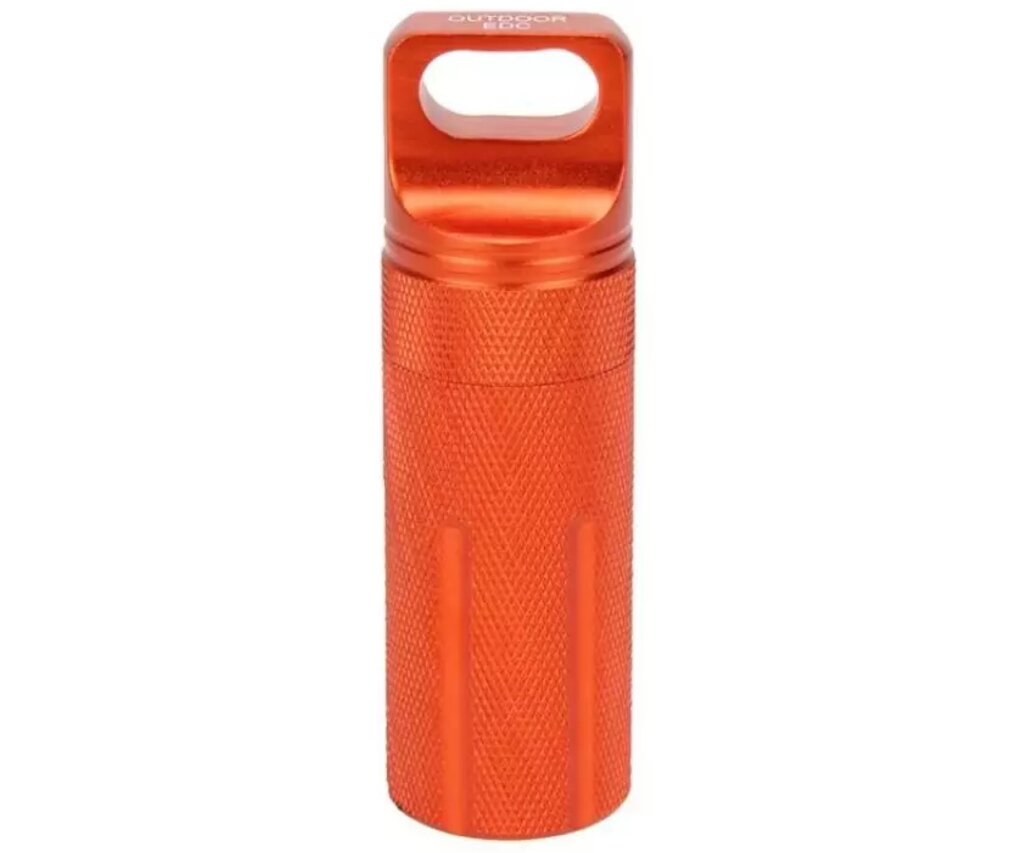 Пенал водонепроницаемый AS-TL0044 CNC Metal Outdoor survival EDC (Orange) от компании Интернет-магазин Pnevmat24 - фото 1