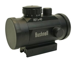 Коллиматорный прицел Bushnell 1x40 RD на Weaver + «л/хвост»