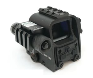 Коллиматорный прицел Eotech 553G с ЛЦУ и планками Weaver