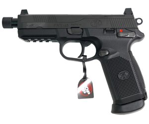 Страйкбольный пистолет Tokyo Marui FNX-45 Tactical GBB Black