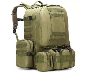 Рюкзак рейдовый RusForce Climbing Army 50L (зеленый)