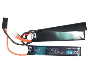 Аккумулятор BlueMAX Li-Po 11.1V 1250mah 20C Triple, 3x (102x20x5,6) мм