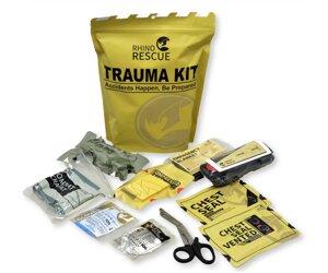 Медицинский комплект Rhino Rescue Trauma Kit №4 (жгут-турникет)