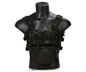 Разгрузочная система EmersonGear Micro Fight Chissis MK3 Chest Rig (Multicam Black)