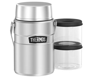 Термос для еды THERMOS KING SK-3030 MS Big Boss 1.39L, стальной