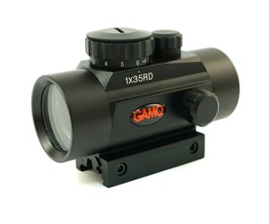 Коллиматорный прицел Gamo 1x35 RD на Weaver