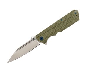 Нож складной Artisan Cutlery Littoral 9 см, сталь D2, рукоять G10 Green