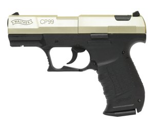 Пневматический пистолет Umarex Walther CP99 Nickel (bicolor)