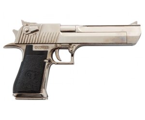 Макет пистолет Desert Eagle, никель (США-Израиль, 1982 г.) DE-1123-NQ