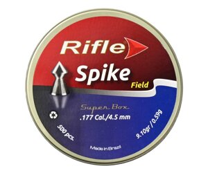 Пули Rifle Field Series Spike 4,5 мм, 0,59 г (500 штук)