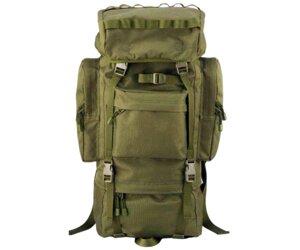 Рейдовый рюкзак Yakeda A88018-D, встроенная рама, 600D +PVC, 70 л (Green)