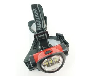 Налобный фонарь FL060 6 LED, 3 режима