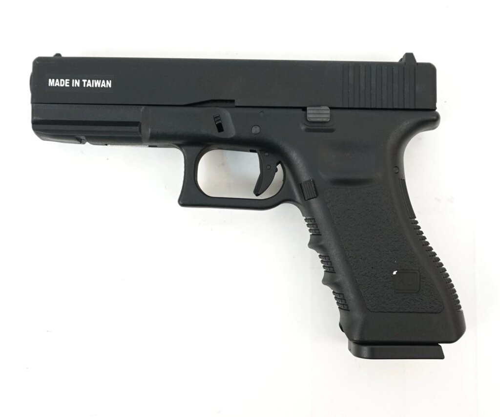 Страйкбольный пистолет KJW KP-17 Glock G17 CO Black, металл. затвор - заказать