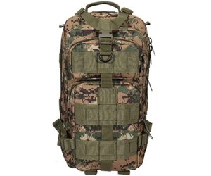 Тактический рюкзак Yakeda BK-5043 Molle, 600D +PVC, 25 л (WoodLand Digital)