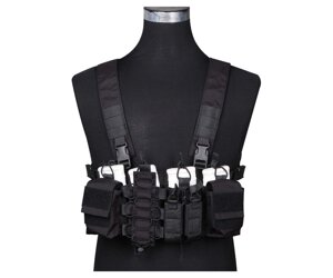 Разгрузочная система EmersonGear D3CR Tactical Chest Rig (Black)