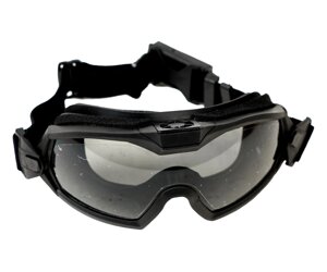 Очки-маска EmersonGear Tactical Anti-fog goggles w/fan (Black)