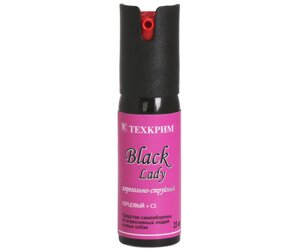 Газовый баллончик Lady Black, 25 мл