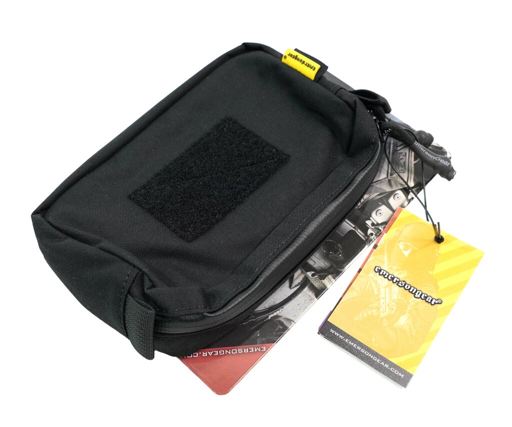 Подсумок утилитарный EmersonGear 18x11 cm Utility Molle Pouch (Black) от компании Интернет-магазин Pnevmat24 - фото 1