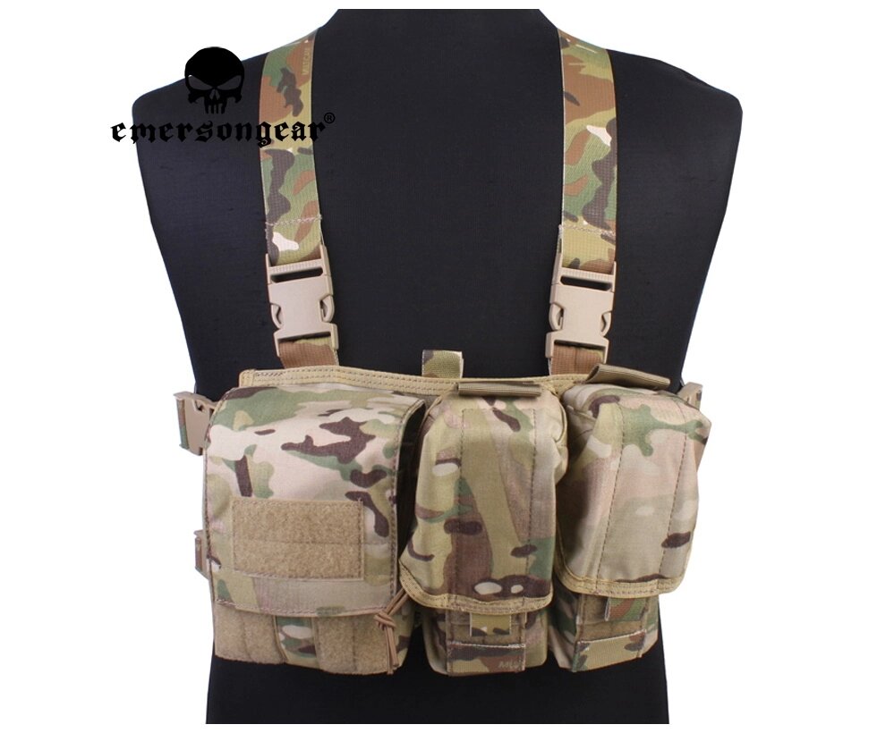 Разгрузочная система EmersonGear Light Weight Tactical Chest Rig (Multicam) от компании Интернет-магазин Pnevmat24 - фото 1