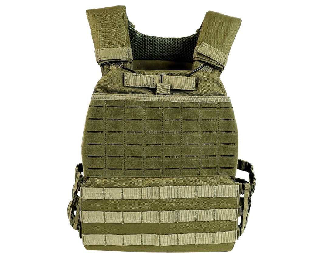 Разгрузочный бронежилет Yakeda Plate Carrier Molle VT-8116 (Olive) от компании Интернет-магазин Pnevmat24 - фото 1