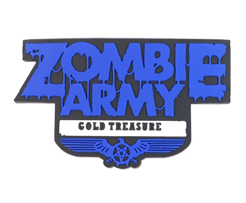 Шеврон EmersonGear "Zombie Army" Patch, PVC на велкро (Blue) от компании Интернет-магазин Pnevmat24 - фото 1