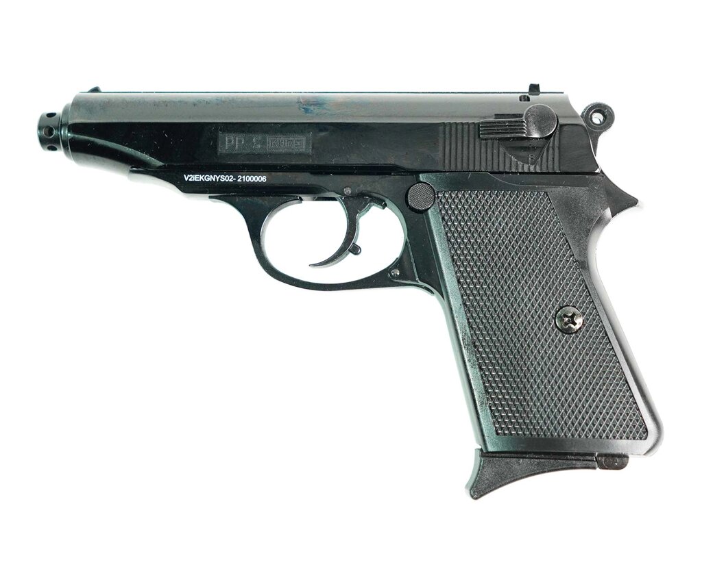 Сигнальный пистолет PP-S KURS (Walther PP) кал. 5,5 мм под 10ТК от компании Интернет-магазин Pnevmat24 - фото 1