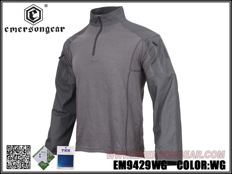 Тактическая футболка EmersonGear E4 Combat T-shirt (Warm Grey) от компании Интернет-магазин Pnevmat24 - фото 1