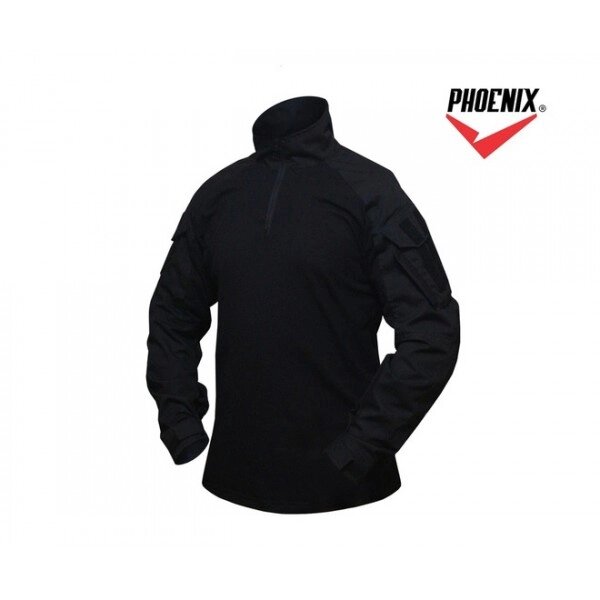 Тактическая рубашка Phoenix Combat Shirt Gen 3 (Black) от компании Интернет-магазин Pnevmat24 - фото 1