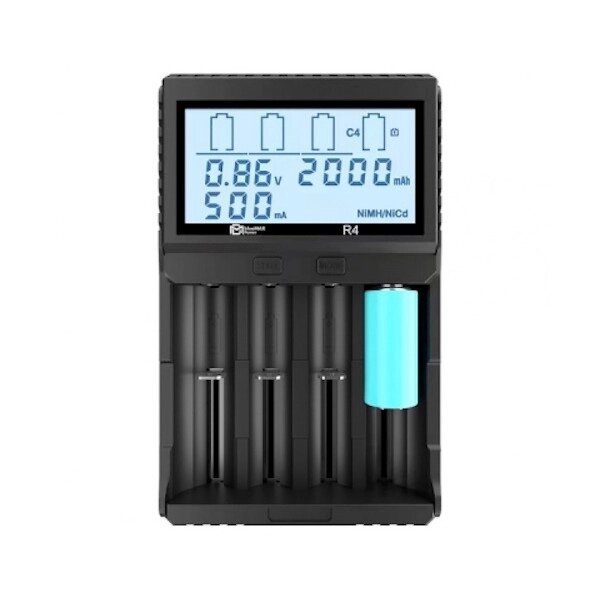 Зарядное устройство R4 LCD Universal Charger (4 slots) от компании Интернет-магазин Pnevmat24 - фото 1